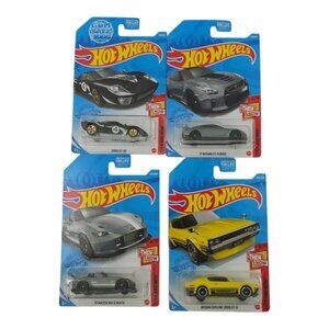 Hot Wheels Then And Now 1 2 4 9 Of 10 1:64 Scale Diecast Lot Of 4 Mattel NIP